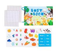 Activity Chart Book - Educational & Cognitive Sensory Learning Book | Early Learning for Inner Curiosity