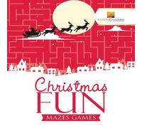 Activity Crusades Christmas Fun : Mazes Games Paperback Book Activity Crusades Multicolor