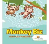 Activity Crusades Monkey Biz : Mazes for Preschoolers Paperback Book Activity Crusades Multicolor