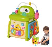 Activity Cubes - Fun Interactive Music Crocodile Sensory Game - Kids Music Box Toy,for Children Including Birthday Daycare Halloween Play Travel Preschool Home Classroom Party