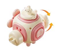 Activity Cubes, Six - Sided Box Game Bunny, Design Learning Cube Boys, Girls Preschool Student Family Play | Boys Girls Preschool Student Family Play Early Childhood Home Travel Floor Playroom Kinder