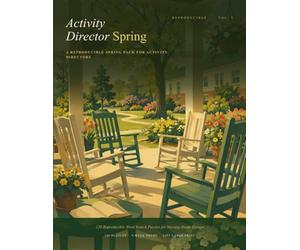 Activity Director Edition - Spring Pack: Reproducible Word Search for Nursing Home Groups · 120 Spring Theme Puzzles