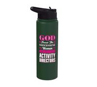 Activity Director Program Coordinator Job Strongest Women Stainless Steel Insulated Water Bottle