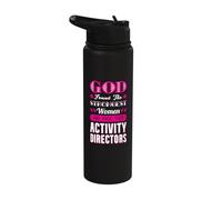 Activity Director Program Coordinator Job Strongest Women Stainless Steel Insulated Water Bottle