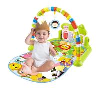 - Activity Gym, Activity Gymnastics Mat Pit with Removable Mat with Sensory Toy for Newborns for Developing Motor Skills and Cognition