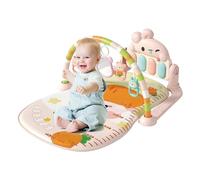 Activity Gym For Baby | Baby Play Piano Gym Mat | Crawling Carpet Musical Educational Sensory Toy With Light For Boys Girls Outdoor