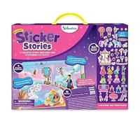 Activity Kit - Creative Storytelling & Skill Building with 150+ Reusable Stickers, Educational, Mess-Free Fun, Preschool & Kindergarten Toy, Gifts for Kids Ages 3, 4, 5, 6, 7