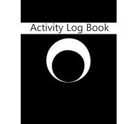 Activity Logbook: Excellent Daily work log book for personal and small business work with note pad for gift idea.
