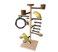 Activity Perch for Birds Jungle Gym Wooden Cage Accessories