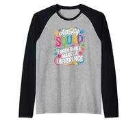 Activity Professional Every Smile Makes Things Better Raglan Baseball Tee