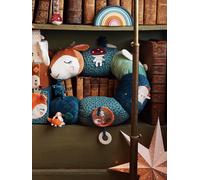 Activity Rolls, Enchanted Forest green dark solid with design