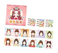 Activity Sticker Book PVC Reusing Dress Up for Kids Educational Craft and Play Activity Enhancement Use for Children