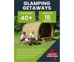 Activity Superstore 1 or 2 Night Glamping Getaways Experience