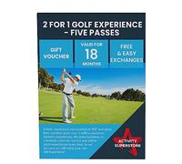 Activity Superstore 2 for 1 Golf - 5 rounds of Golf for Half the Price