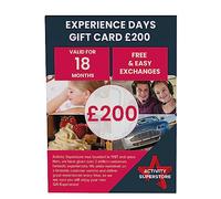 Activity Superstore £200 Experience Days Gift Card - 1200+ Options