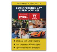 Activity Superstore £50 Experience Day Super-Voucher Gift Experience Activity Superstore Multicolor