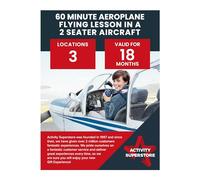 Activity Superstore 60 Minute Flying Lesson in a 2 Seater Aircraft Voucher