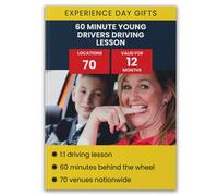 Activity Superstore 60 Minute Young Drivers Driving Lesson Gift Experience Activity Superstore Multicolor