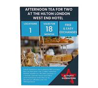 Activity Superstore Afternoon Tea for Two at Hilton London West End Hotel