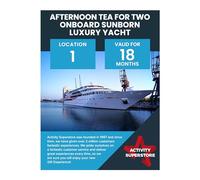 Activity Superstore Afternoon Tea for Two Onboard the Sunborn Luxury Yacht