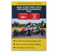 Activity Superstore Ariel Atom Thrill With High Speed Passenger Ride Gift Experience Multi