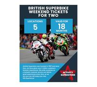 Activity Superstore British Superbike Weekend Tickets for Two