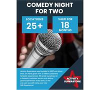 Activity Superstore Comedy Night For Two Experience