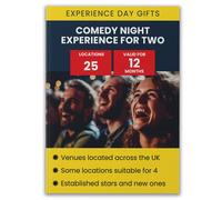 Activity Superstore Comedy Night For Two Gift Experience Multi