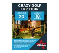 Activity Superstore Crazy Golf for Four