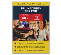 Activity Superstore Deluxe Dining for Two Gift Experience Activity Superstore Multicolor