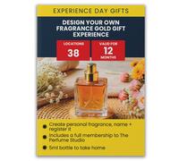 Activity Superstore Design Your Own Fragrance Gold Gift Experience Multi