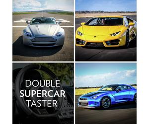Activity Superstore Double Supercar Taster Gift Experience