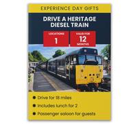 Activity Superstore Drive A Heritage Diesel Train In Red Red