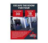 Activity Superstore Escape the Room for 4 Gift Experience Voucher