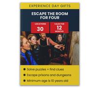 Activity Superstore Escape The Room For Four Gift Experience Multi
