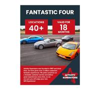 Activity Superstore Fantastic Four Driving Gift Experience Voucher