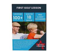 Activity Superstore First Golf Lesson Gift Experience Voucher