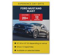 Activity Superstore Ford Mustang Blast Gift Experience Multi