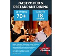 Activity Superstore Gastro Pub & Restaurant Dining Gift Experience for Two