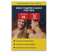 Activity Superstore Girls' Pamper Choice for Two Gift Experience Activity Superstore Multicolor