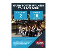 Activity Superstore Harry Potter Walking Tour for Four, 18-month Validity, Experience Days, Harry Potter Experience