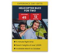 Activity Superstore Helicopter Buzz For Two Gift Experience Multi