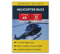 Activity Superstore Helicopter Buzz Gift Experience Multi
