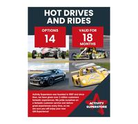 Activity Superstore Hot Drives and Rides Gift Experience Voucher