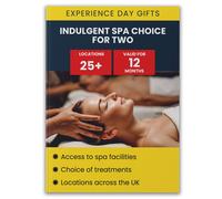 Activity Superstore Indulgent Spa Choice For Two Gift Experience Multi