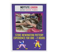 Activity Superstore Indytute Stoke Newington Pottery Experience for One - 2 Hours London Experience - Beginner, Workshop, Hands on, Creative Studio, Instruction, Fun Arts