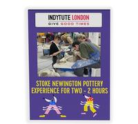 Activity Superstore Indytute Stoke Newington Pottery Experience for Two - 2 Hours London Experience - Beginner, Workshop, Hands on, Creative, Fun Arts, Two people