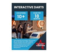 Activity Superstore Interactive Darts For 2 or 4