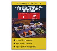 Activity Superstore Japanese Afternoon Tea for Two at Sanctum Soho Hotel in Blue Activity Superstore Blue