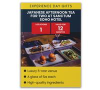 Activity Superstore Japanese Afternoon Tea For Two At Sanctum Soho Hotel In Blue Blue